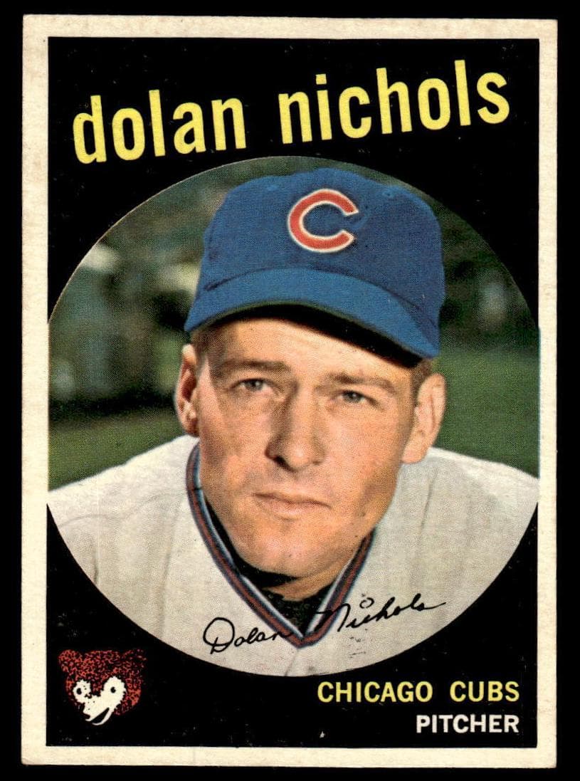 Dolan Nichols 1959 topps Topps