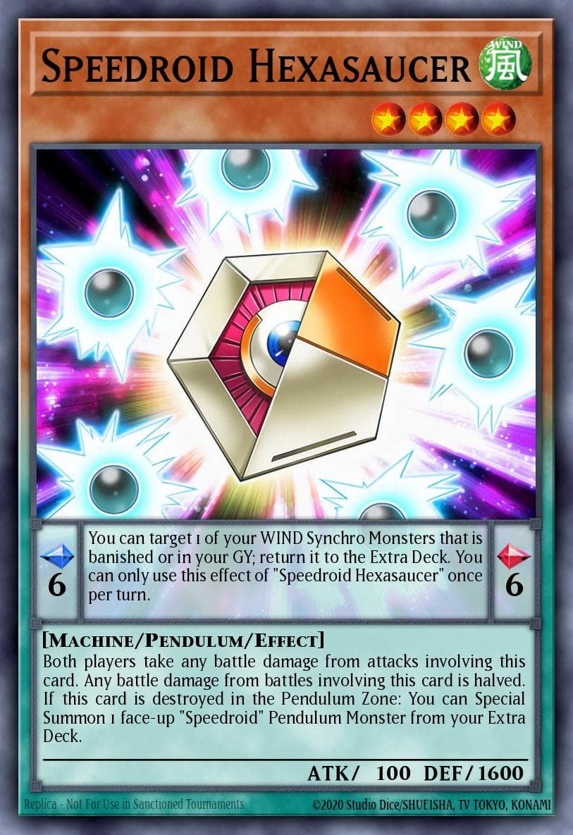Speedroid Hexasaucer #DUOV-EN035