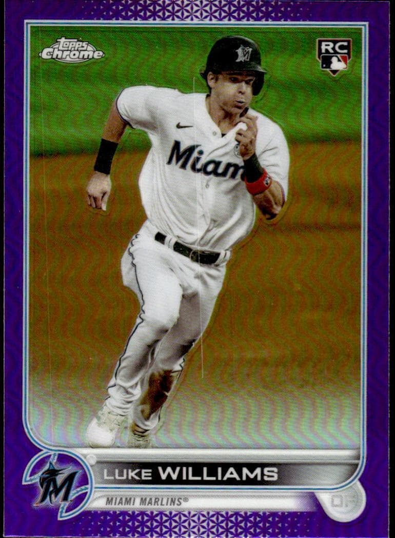 Luke Williams 2022 topps Topps Chrome Update