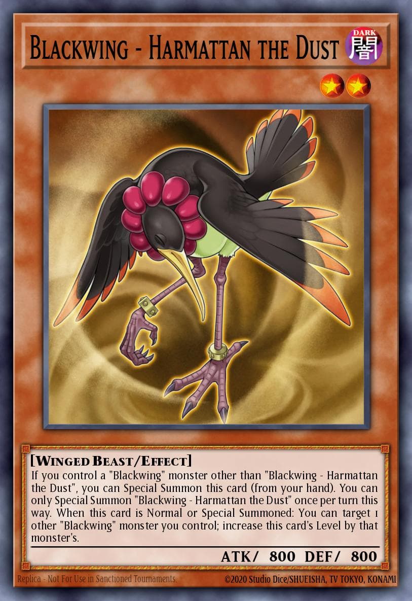 Blackwing - Harmattan the Dust 2016 Yu-Gi-Oh! 2016 Mega-Tin Mega Pack