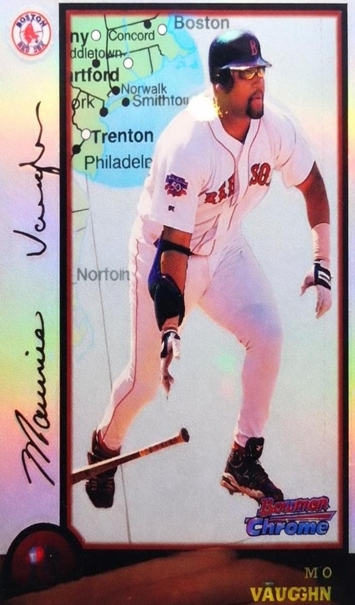 Mo Vaughn 1998 bowman Bowman Chrome