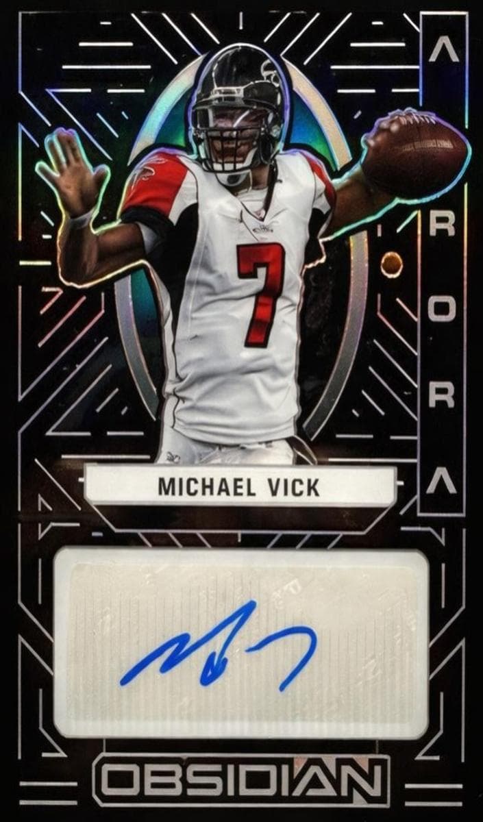 Michael Vick 2022 panini Panini Obsidian