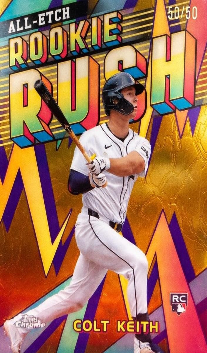 Colt Keith 2024 topps Topps Chrome Update