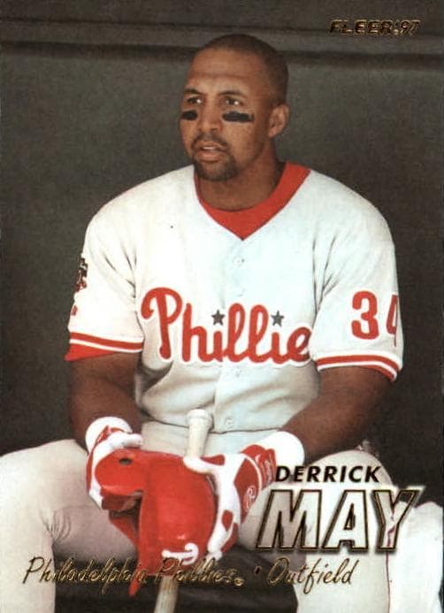 Derrick May 1997 fleer Fleer