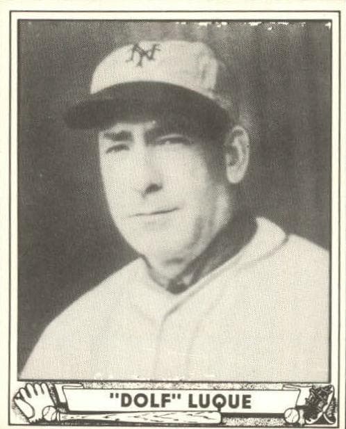 Dolf Luque 1940 unknown Play Ball