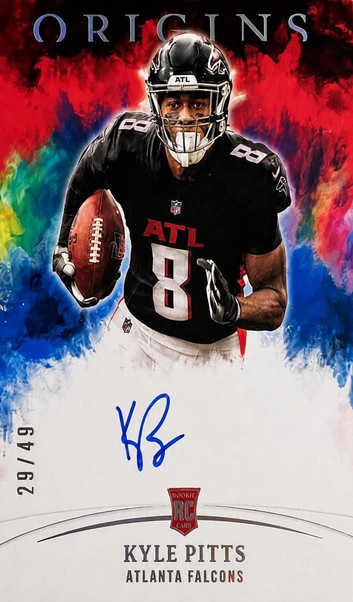Kyle Pitts 2021 panini Panini Origins