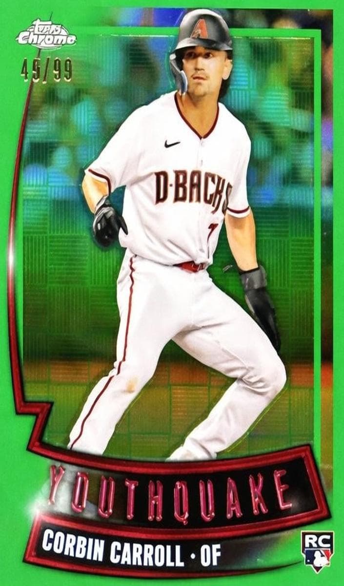 Corbin Carroll 2023 topps Topps Chrome