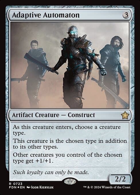 Adaptive Automaton 2022 Magic: The Gathering Brother's War Retro Artifacts Schematic