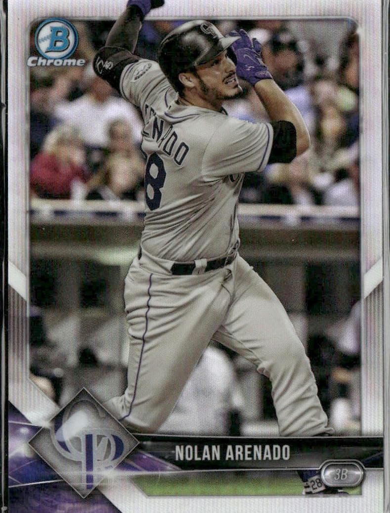 Nolan Arenado 2018 bowman Bowman Chrome