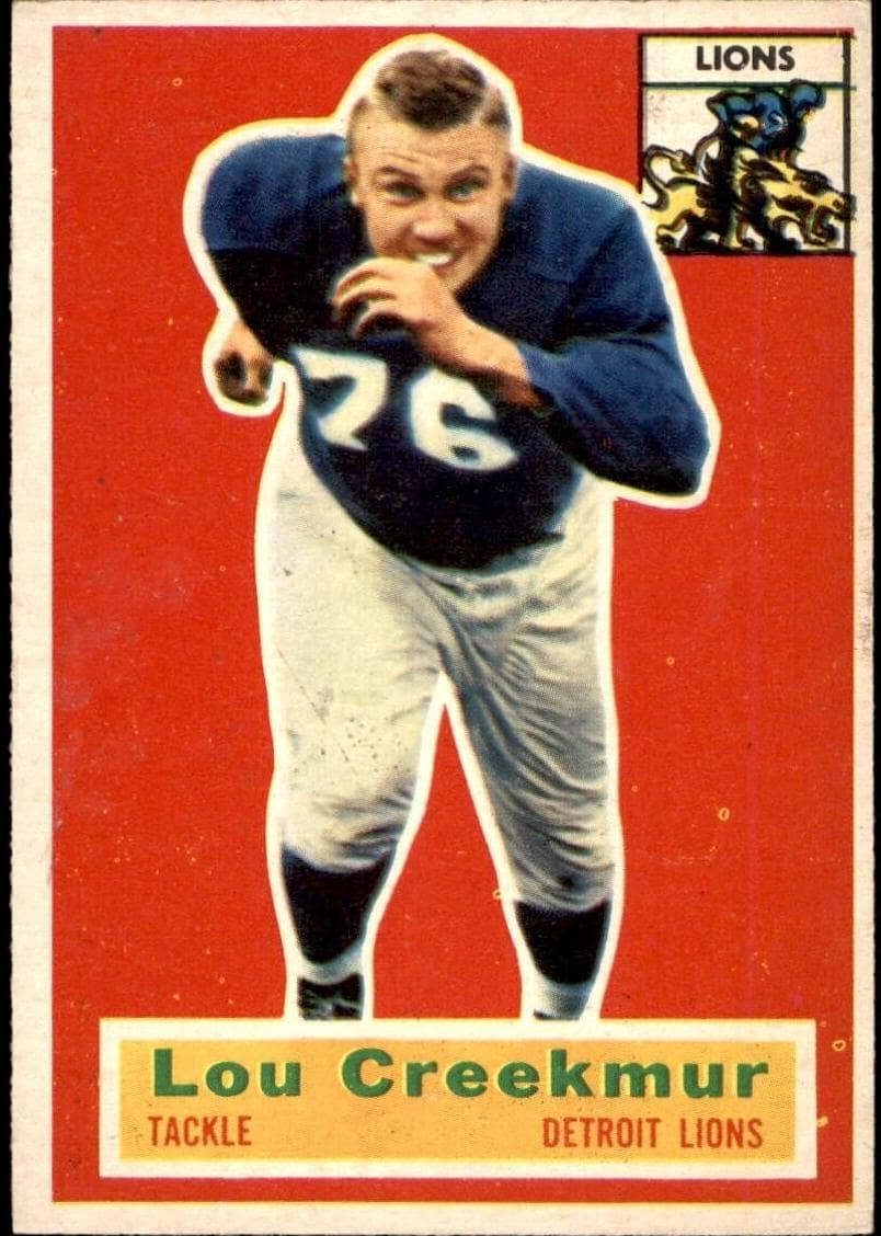 Lou Creekmur 1956 topps Topps