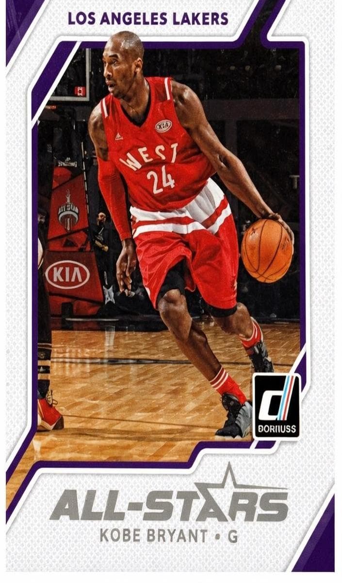 Kobe Bryant 2017 panini Donruss Optic