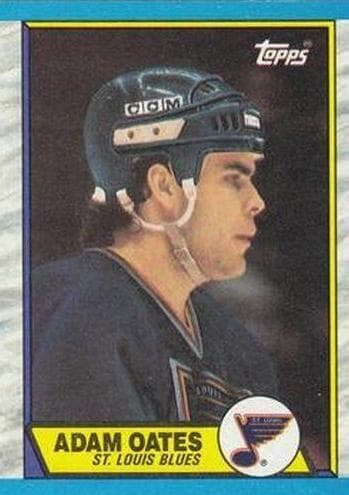 Adam Oates 1989 topps Topps