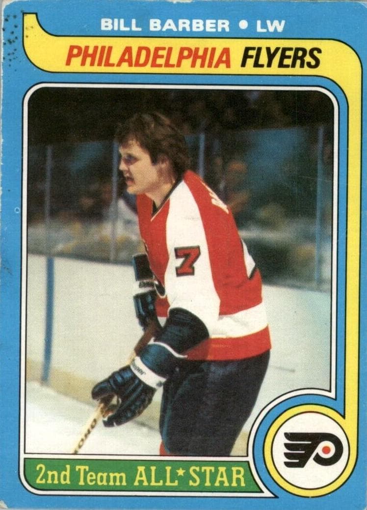 Bill Barber 1979 topps O-Pee-Chee