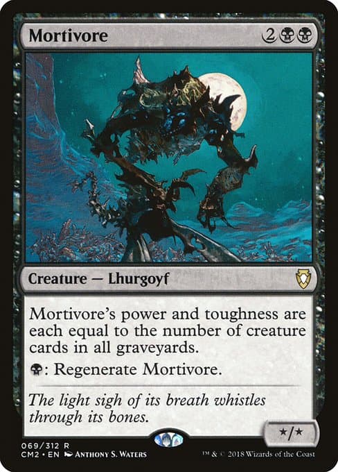 Mortivore 2001 Magic: The Gathering Odyssey Foil