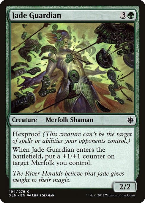 Jade Guardian 2017 Magic: The Gathering Ixalan