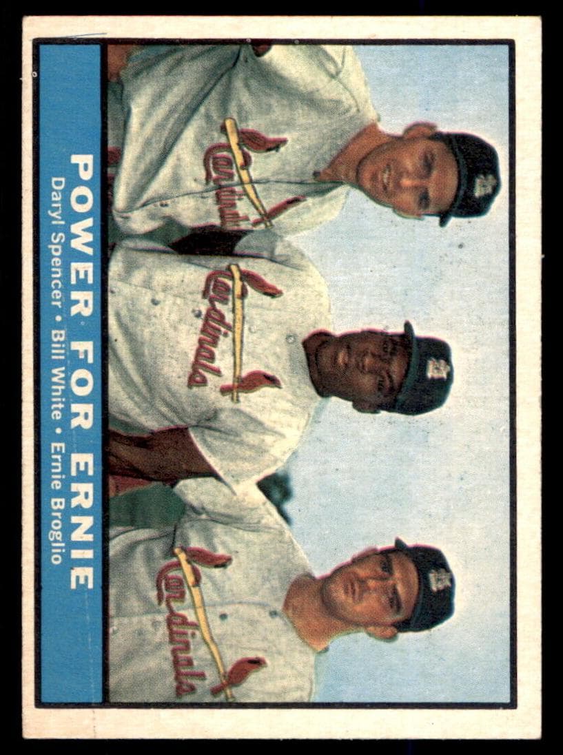 Power For Ernie (Ernie Broglio / Daryl Spencer / Bill White) #451