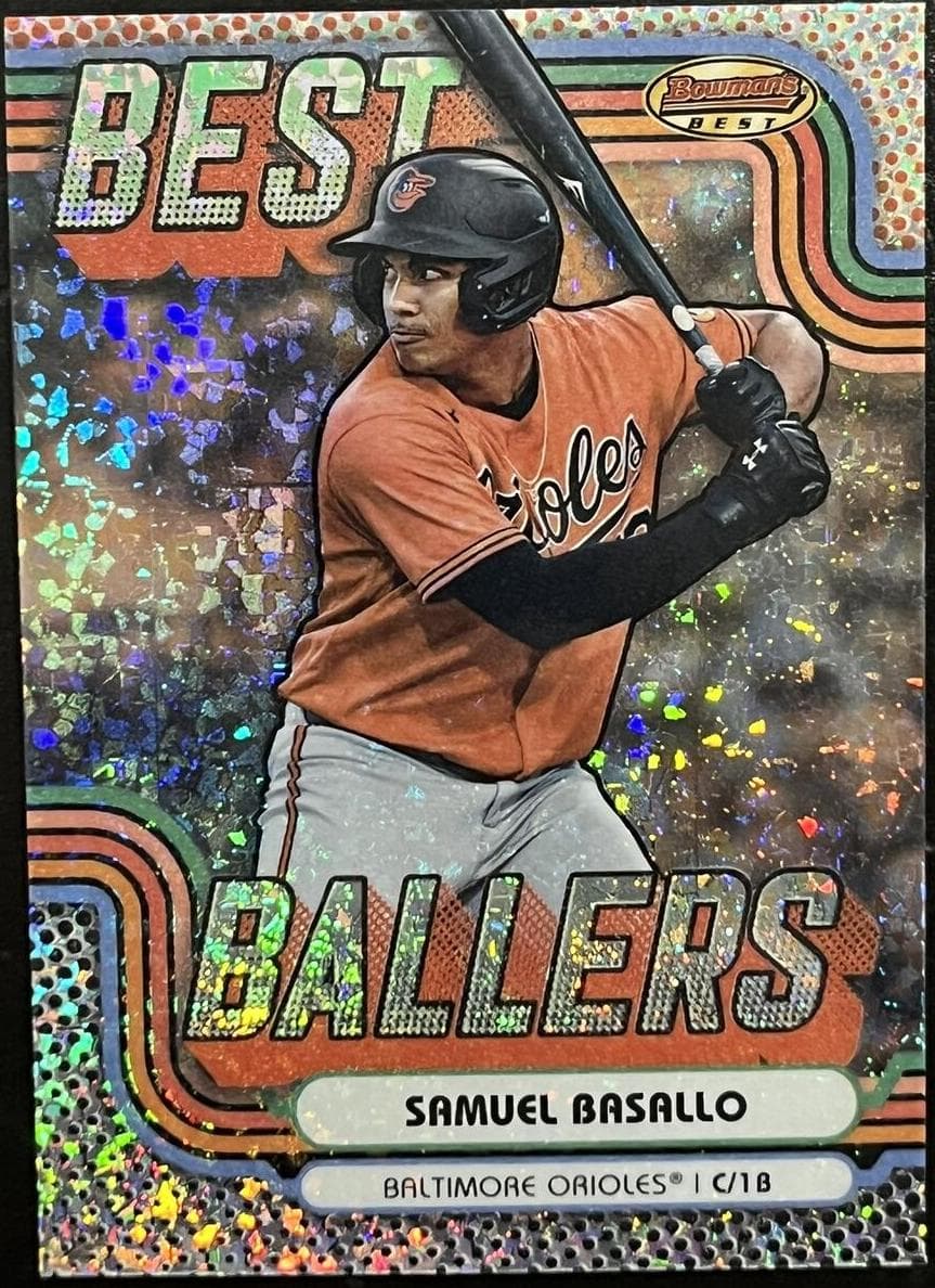 Samuel Basallo 2024 bowman Bowman's Best