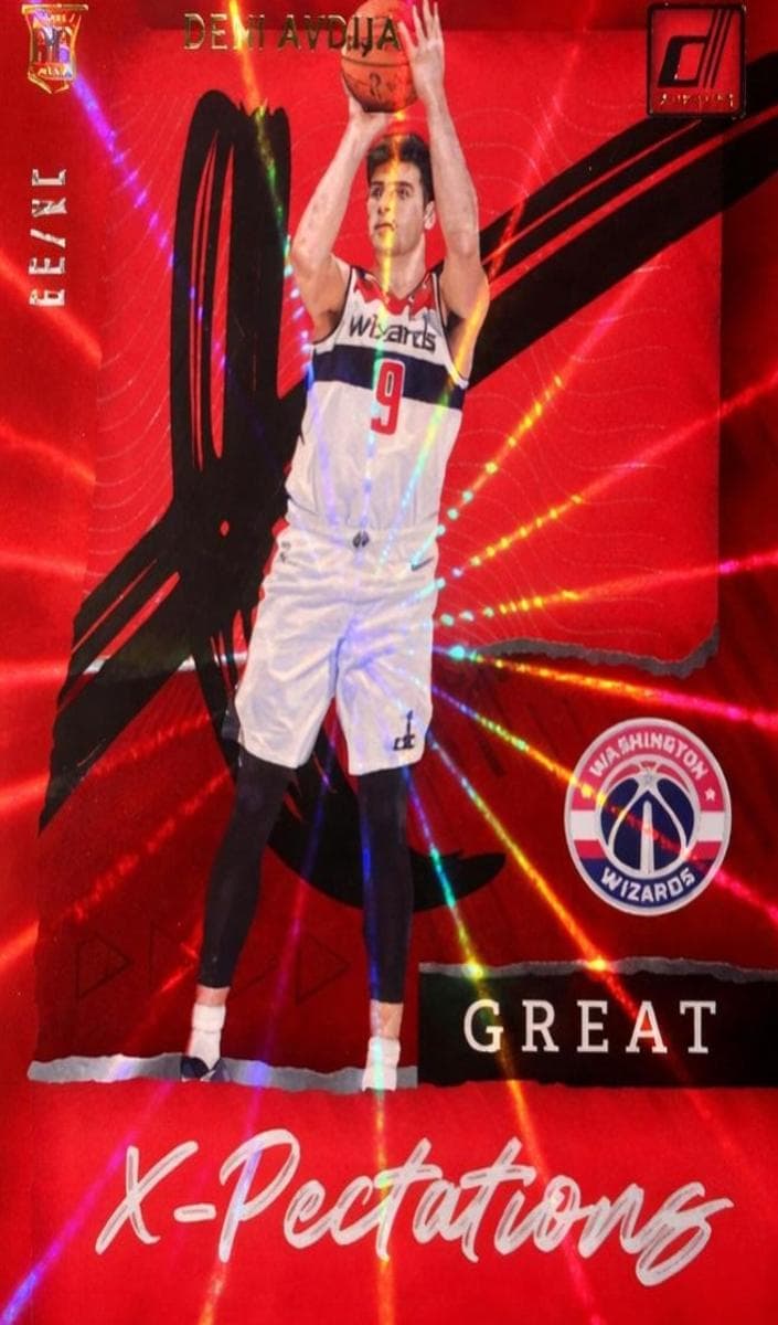 Deni Avdija 2020 panini Donruss