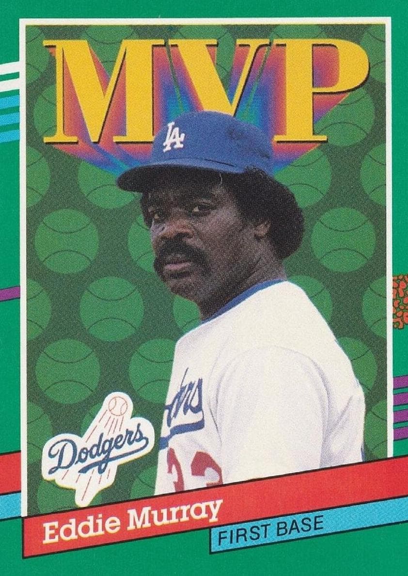 Eddie Murray 1991 panini Donruss