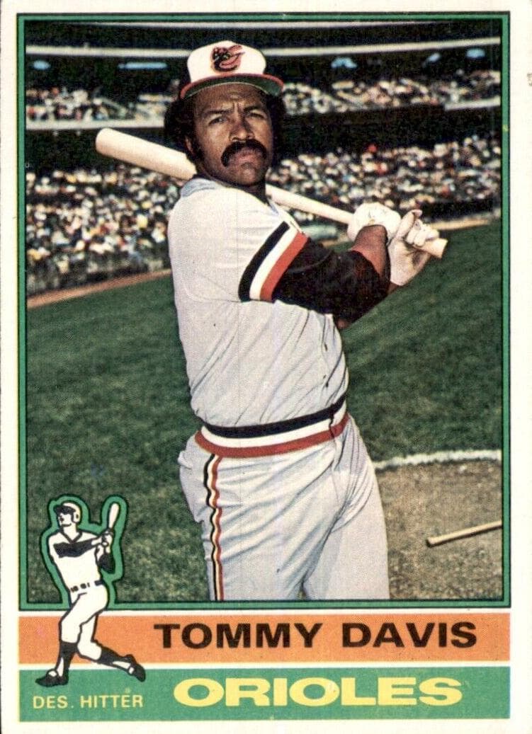Tommy Davis 1976 topps Topps