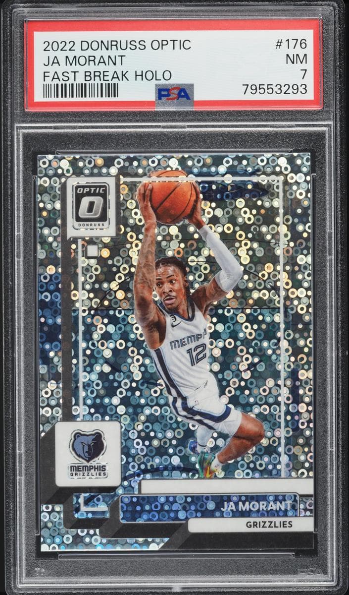 Ja Morant 2022 panini Donruss Optic