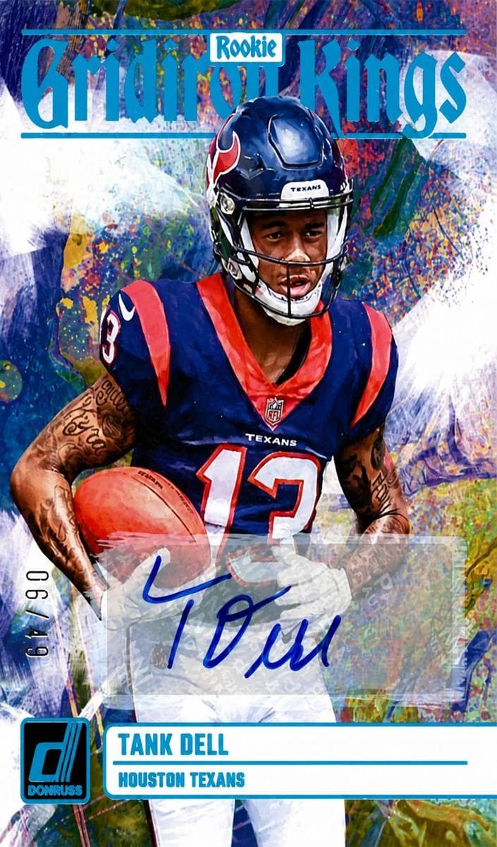 Tank Dell 2023 panini Panini Donruss