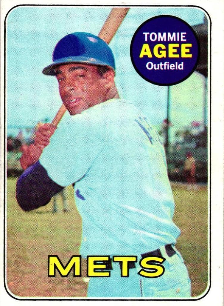 Tommie Agee 1969 topps Topps