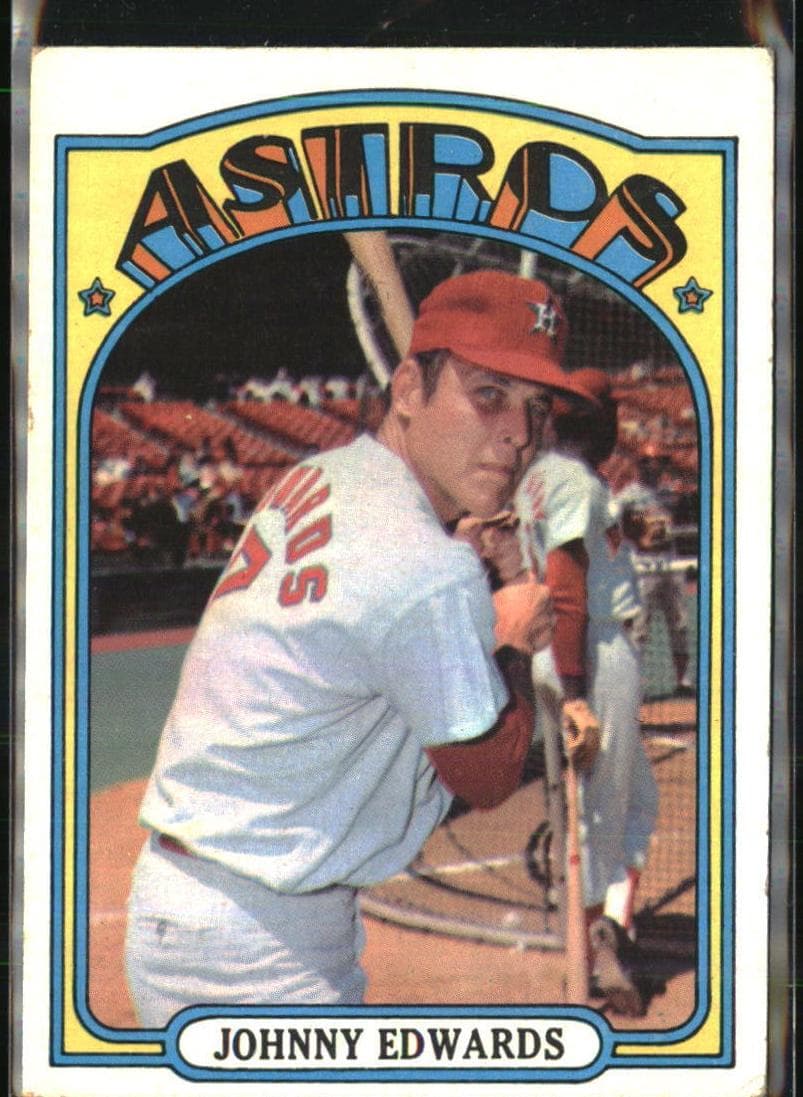 Johnny Edwards 1972 topps Topps