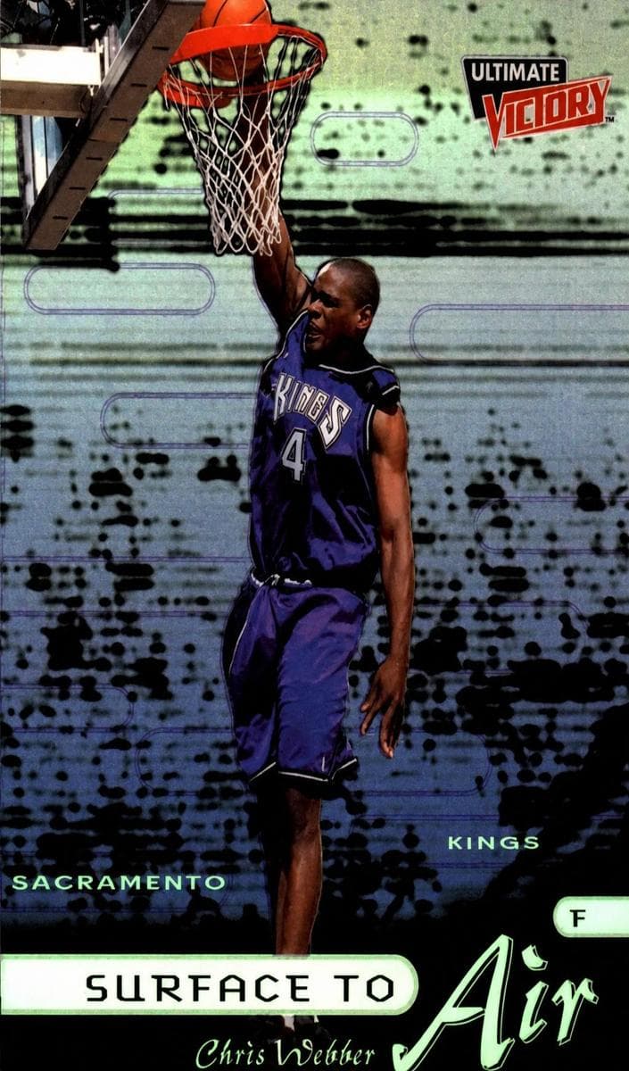 Chris Webber 1999 upper-deck Ultimate Victory