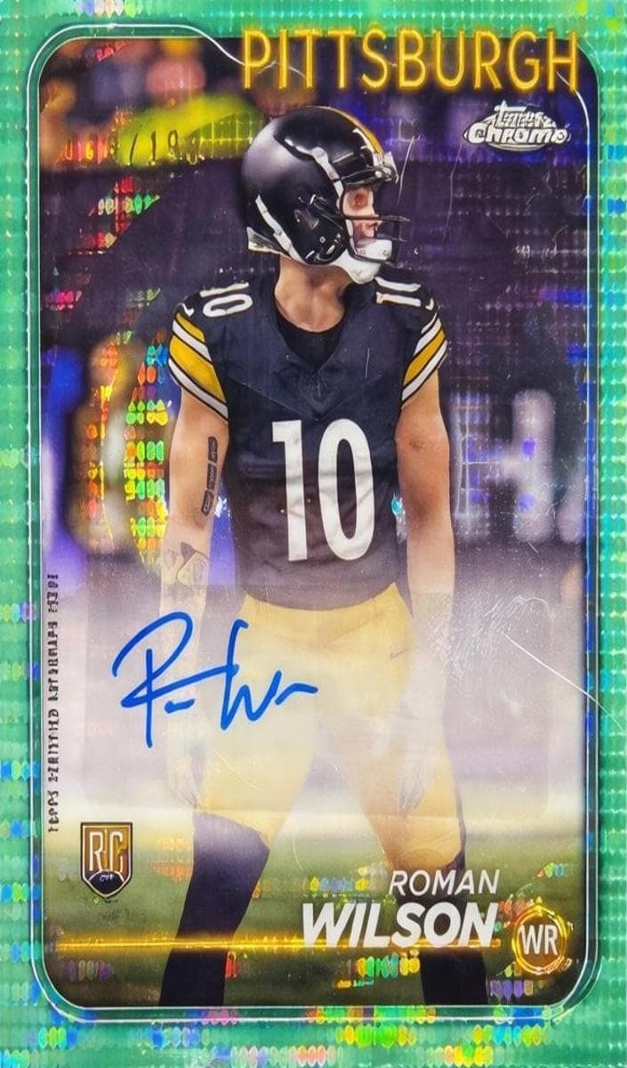 Roman Wilson 2024 topps Topps Chrome