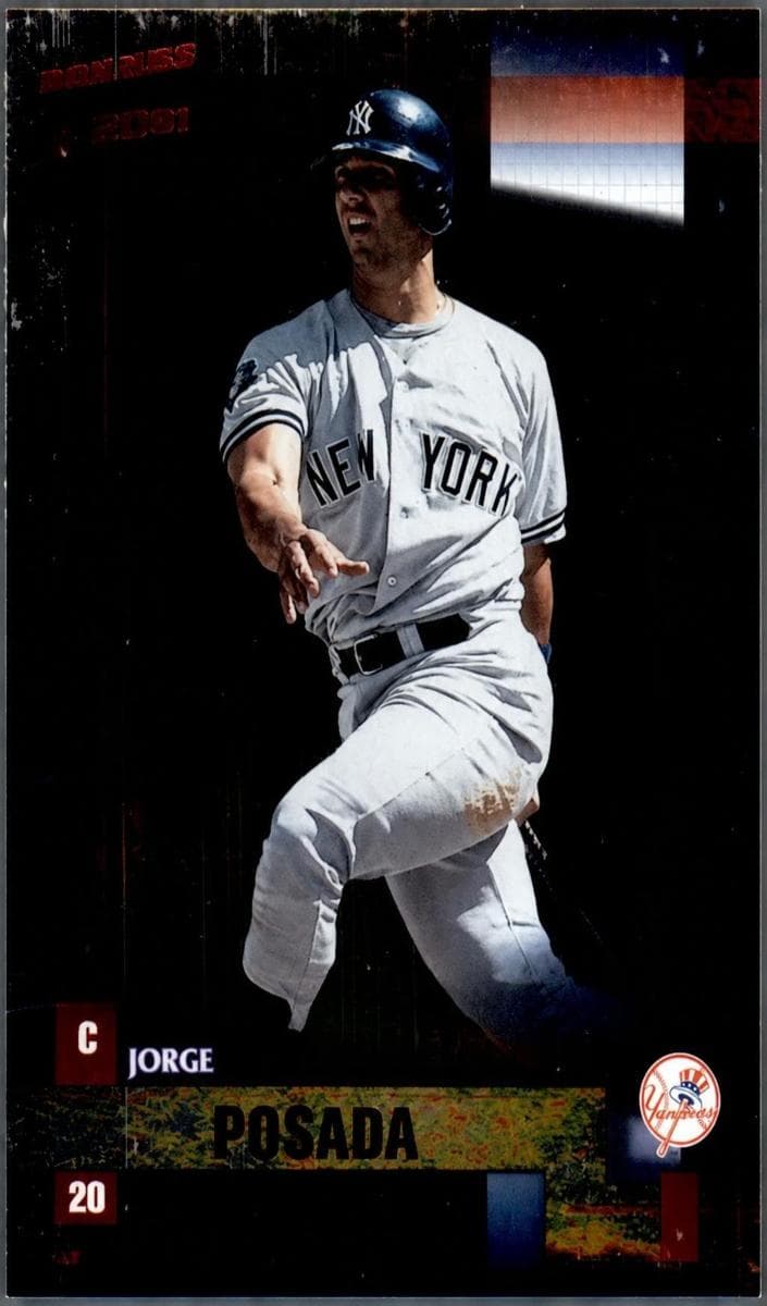 Jorge Posada 2001 panini Class Of 2001