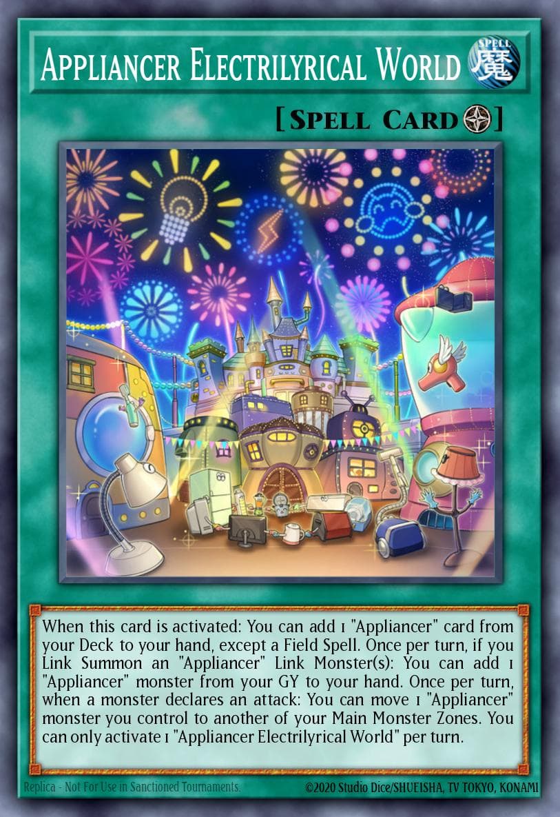 Appliancer Electrilyrical World 2020 Yu-Gi-Oh!