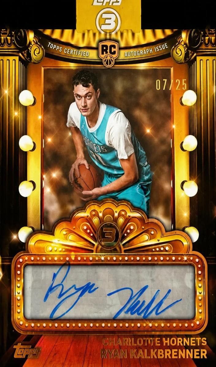 Ryan Kalkbrenner 2025 topps Topps 3