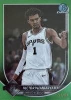 Victor Wembanyama 2025 bowman Bowman Chrome example 1