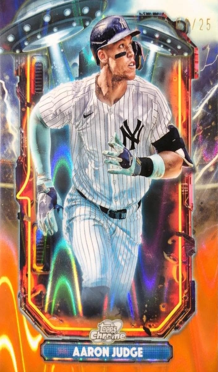 Aaron Judge 2025 topps Topps Cosmic Chrome