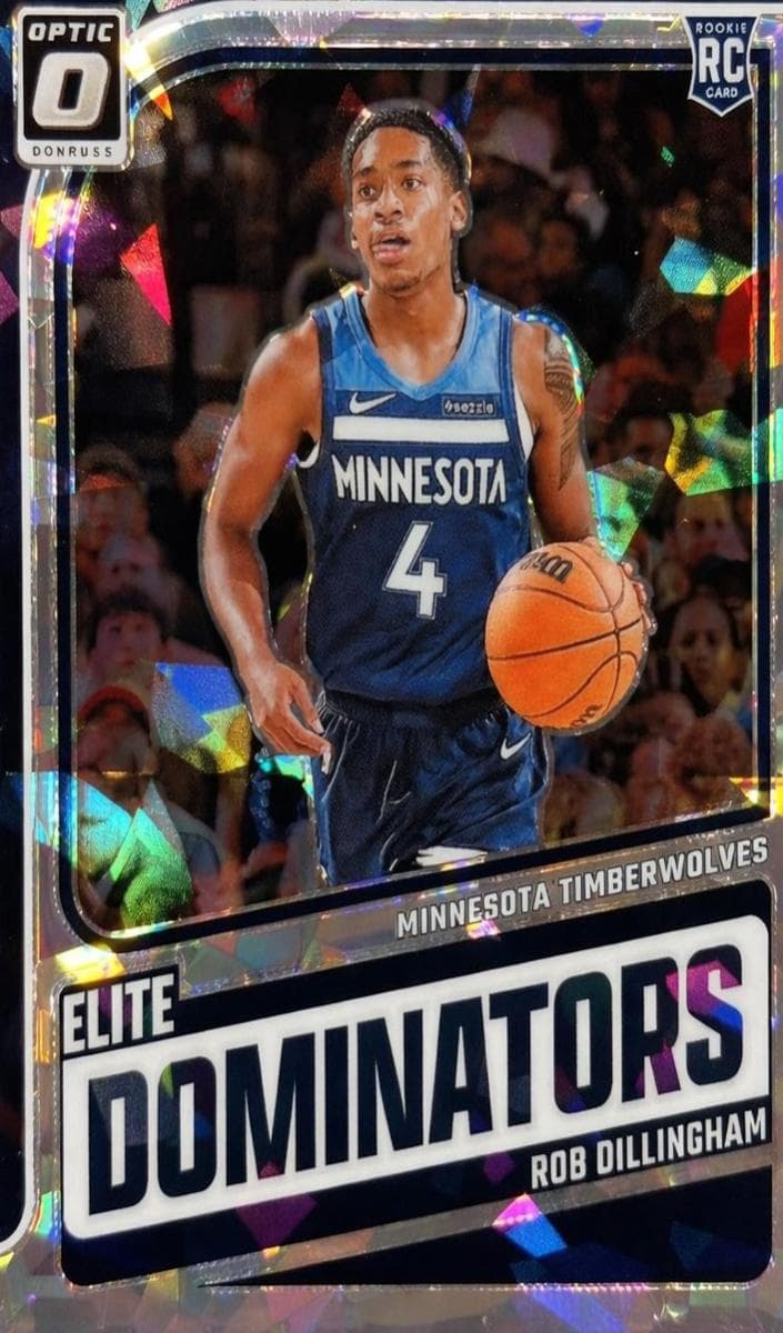 Rob Dillingham 2024 panini Donruss Optic