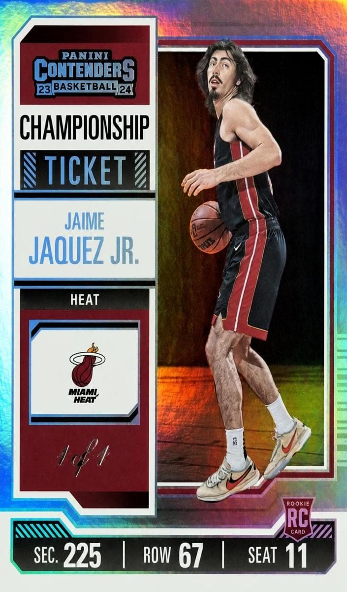 Jaime Jaquez Jr. 2023 panini Panini Contenders