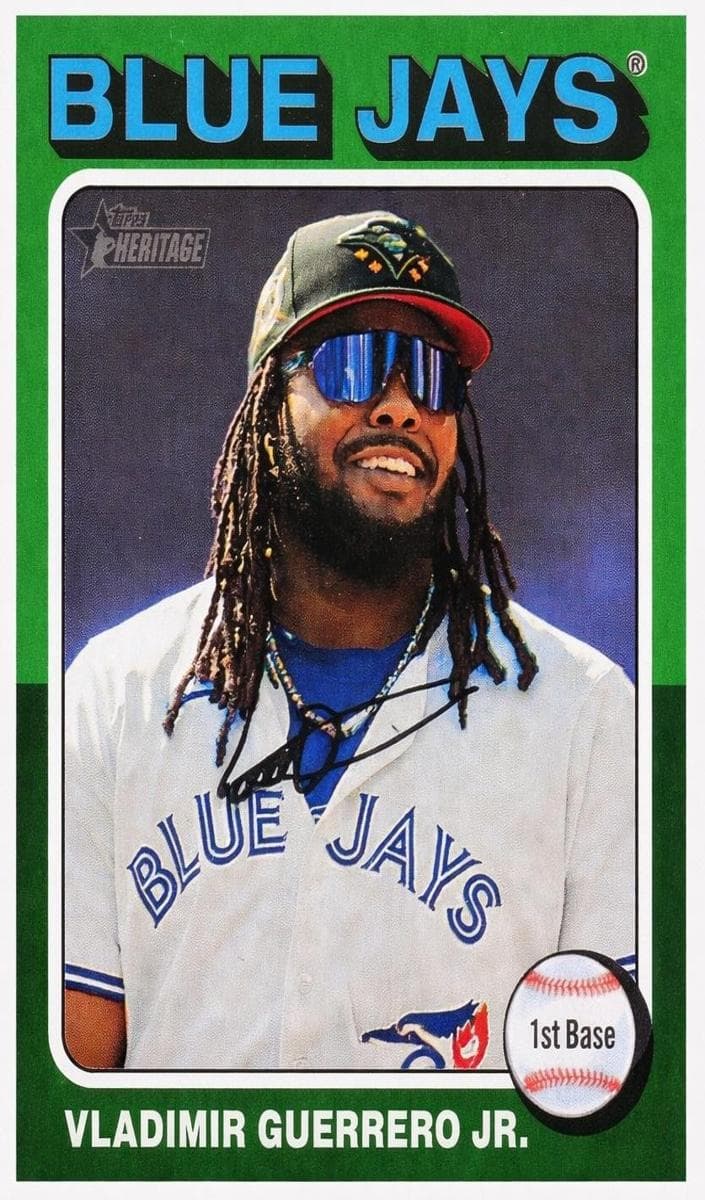 Vladimir Guerrero Jr. 2024 topps Topps Heritage