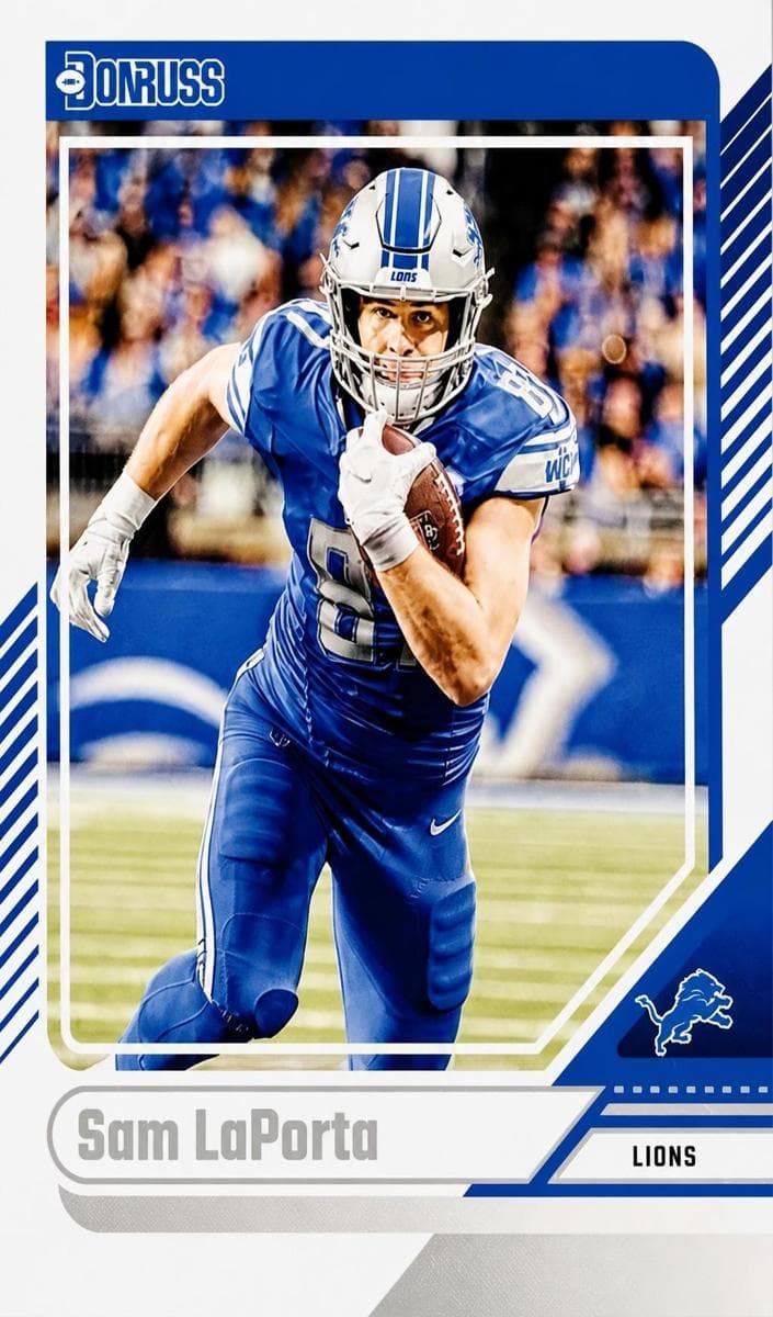 Sam LaPorta 2024 panini Panini Donruss