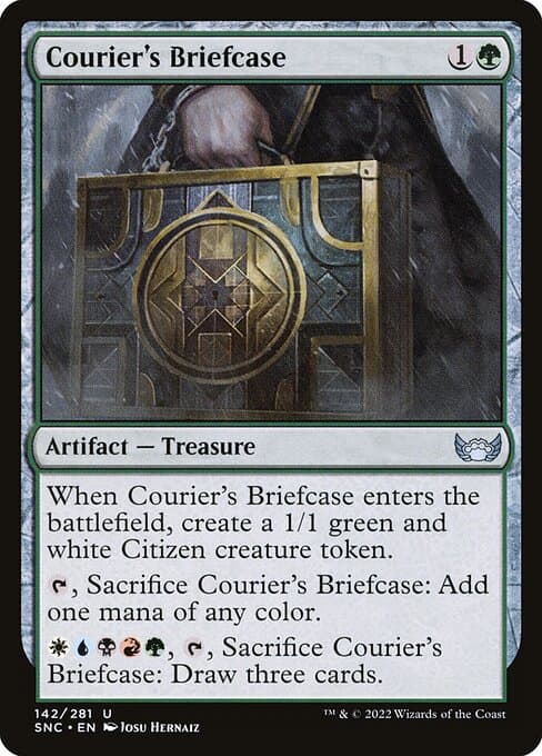 Courier's Briefcase 2022 Magic: The Gathering Streets of New Capenna