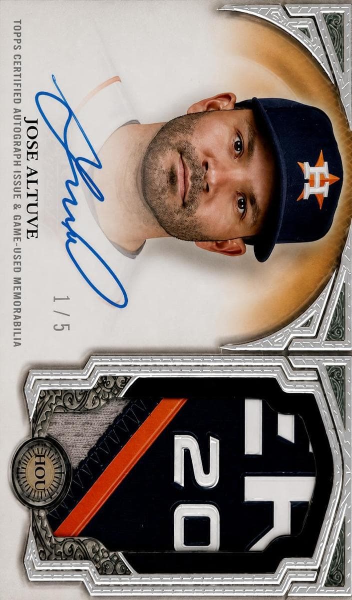 Jose Altuve 2023 topps Topps Dynasty