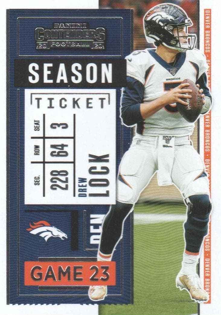 Drew Lock 2020 panini Panini Contenders