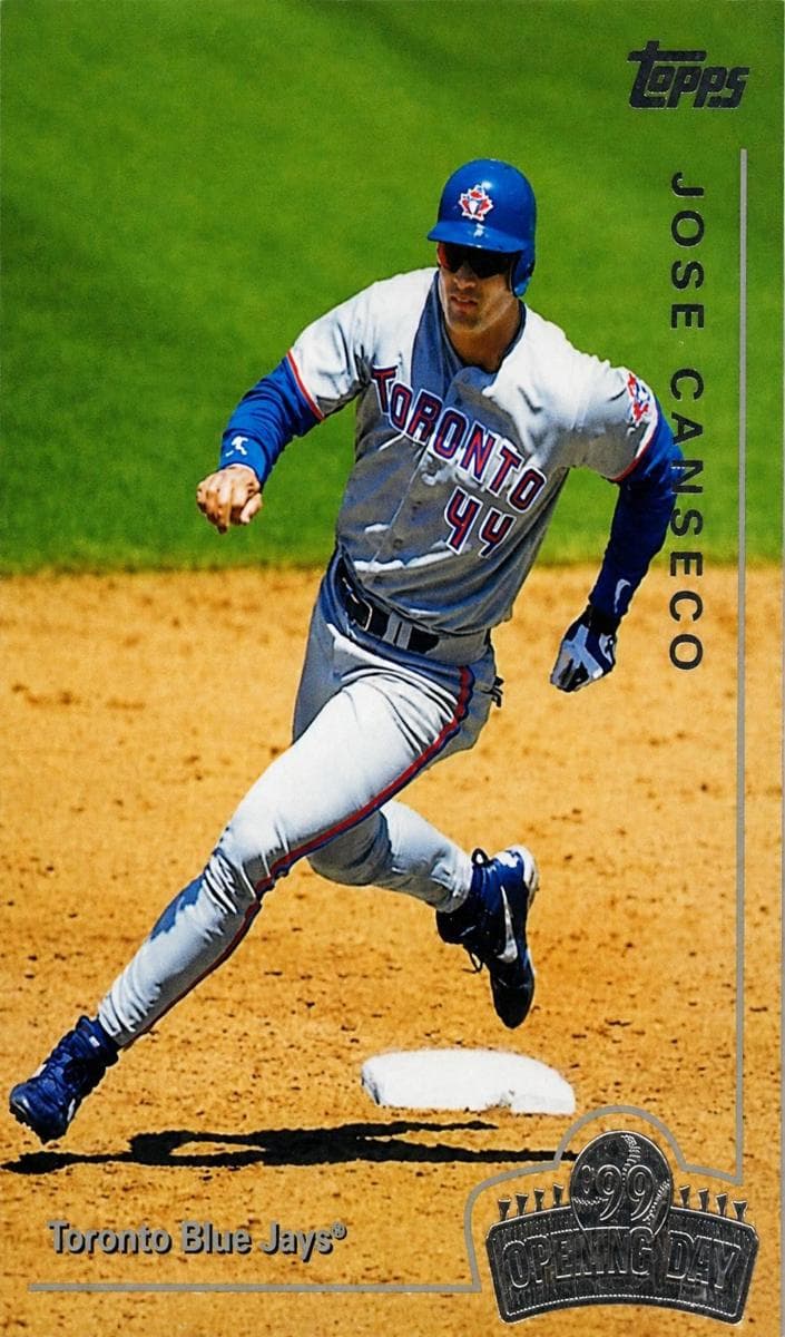 Jose Canseco 1999 topps Topps Opening Day