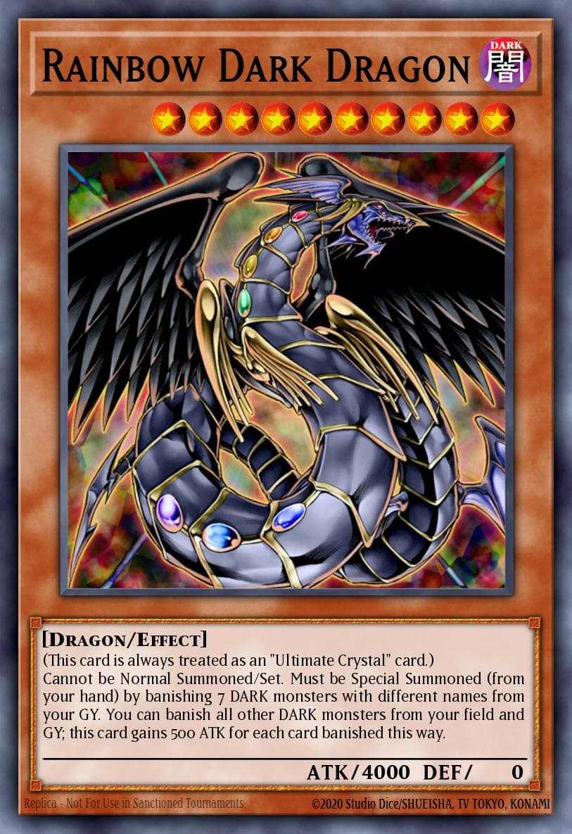 Rainbow Dark Dragon #PTDN-EN003