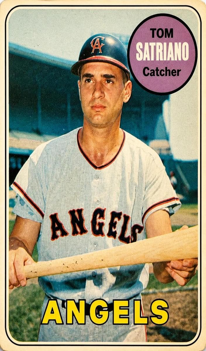 Tom Satriano 1969 topps O-Pee-Chee