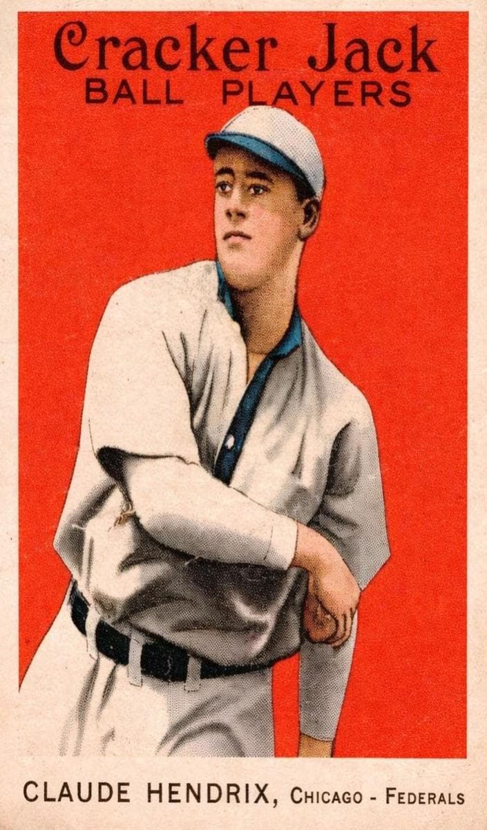 Claude Hendrix 1915 unknown Cracker Jack