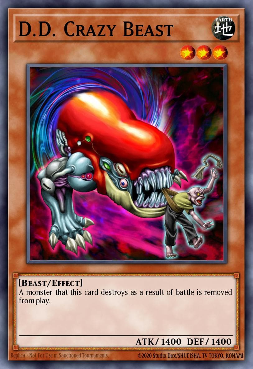 D.D. Crazy Beast 2003 Yu-Gi-Oh! Magician's Force