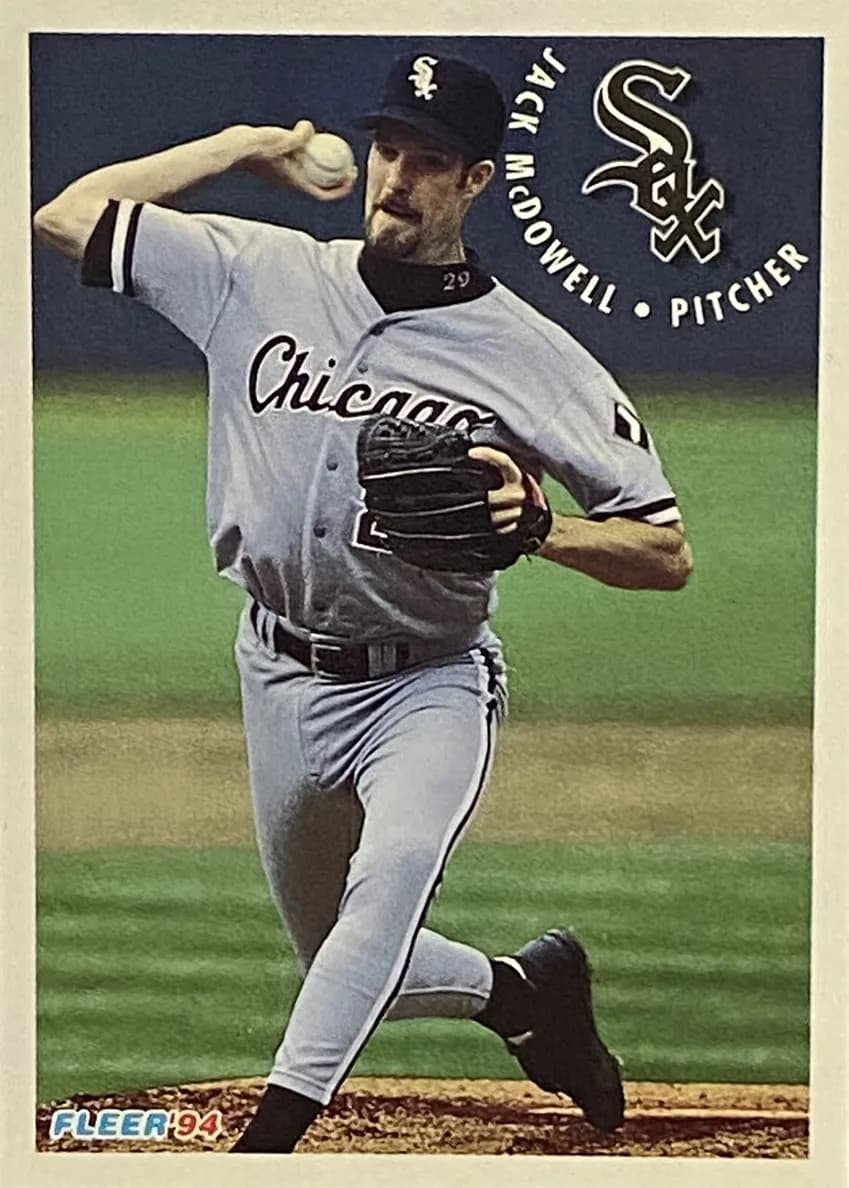 Jack McDowell 1994 fleer