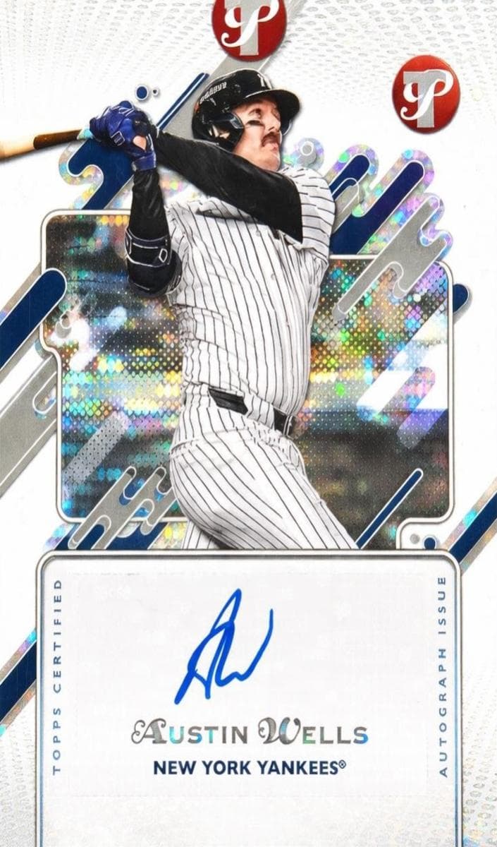 Austin Wells 2025 topps Topps Pristine