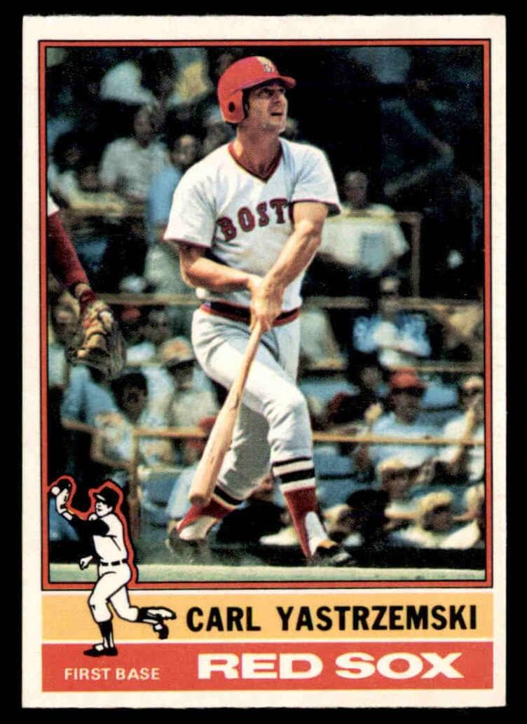 Carl Yastrzemski 1976 topps O-Pee-Chee